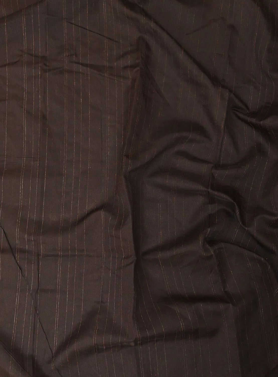 1 Min Ready To Wear - Black And White Shibori Print Semi Tussar Silk Saree
