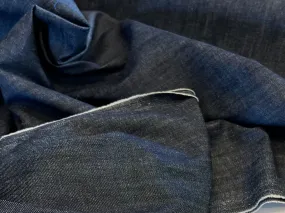 10 oz. Blue/Black  100% Cotton Denim.     1/4 Metre Price