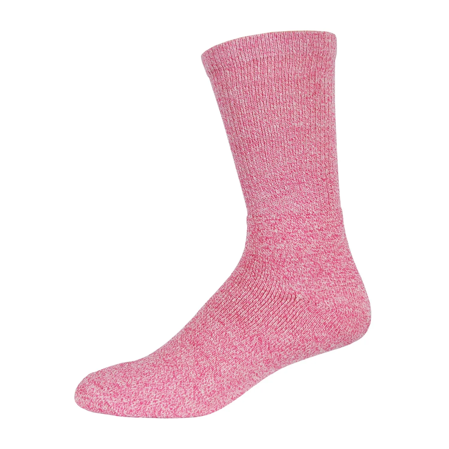 12 Pairs of Merino Wool Warm Crew Thermal Socks, Light Assorted, Size 9-11