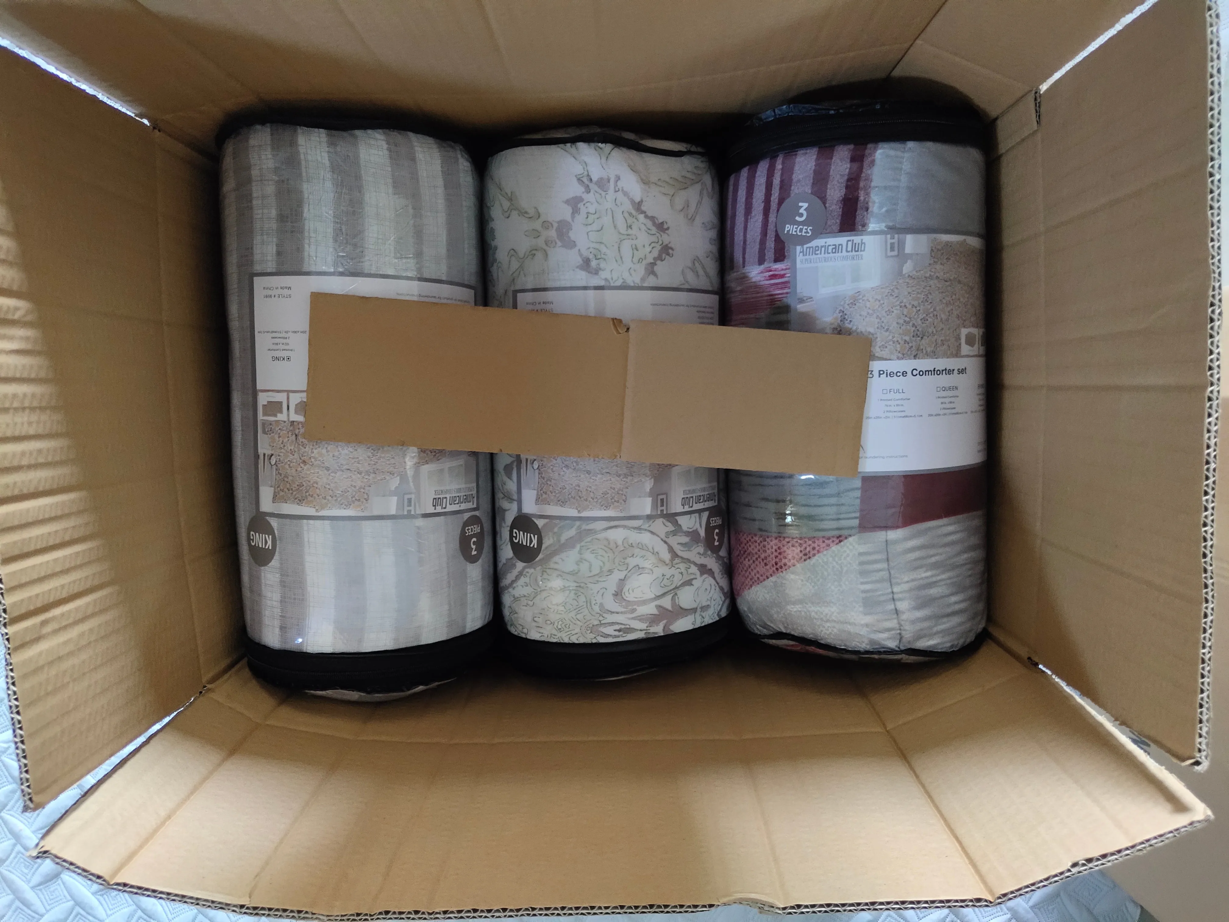 3Pc Full Size Comforter Sets