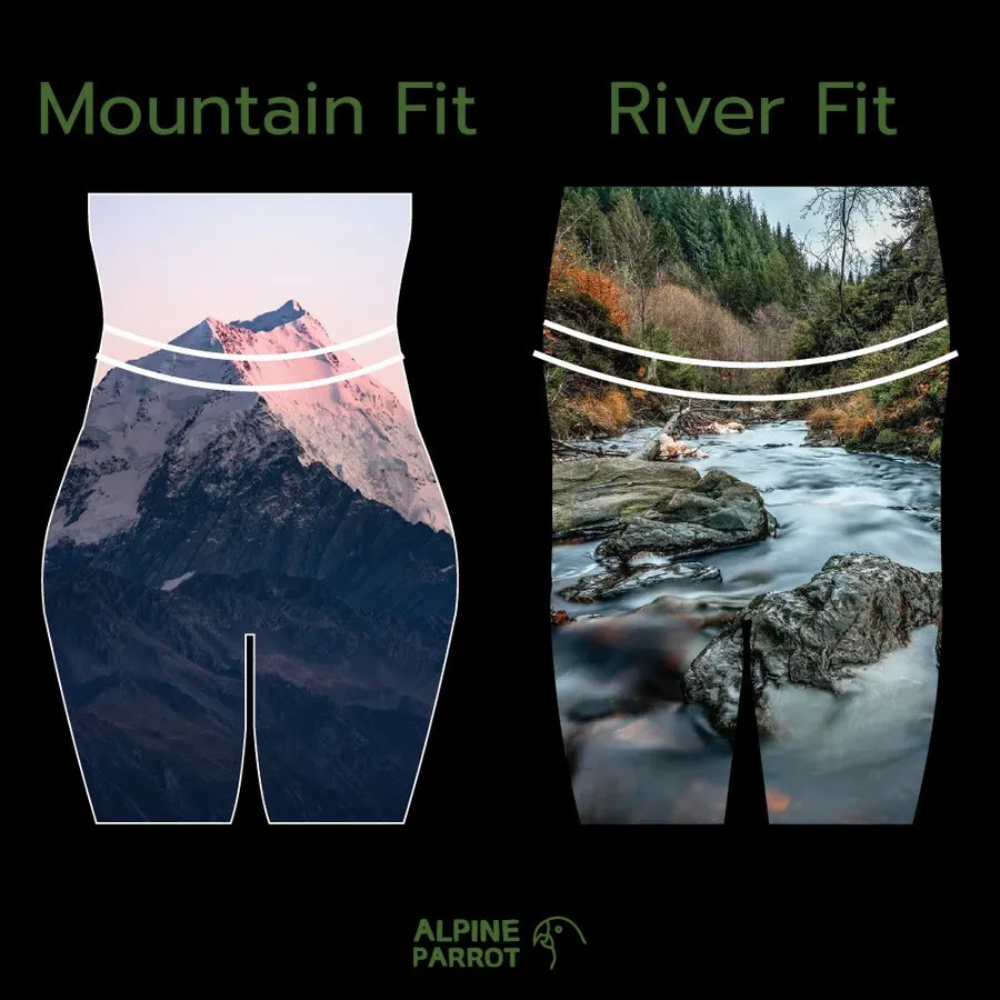 Alpine Parrot Ponderosa Pant Mountain Fit Sizes US 16 -  30 Gray
