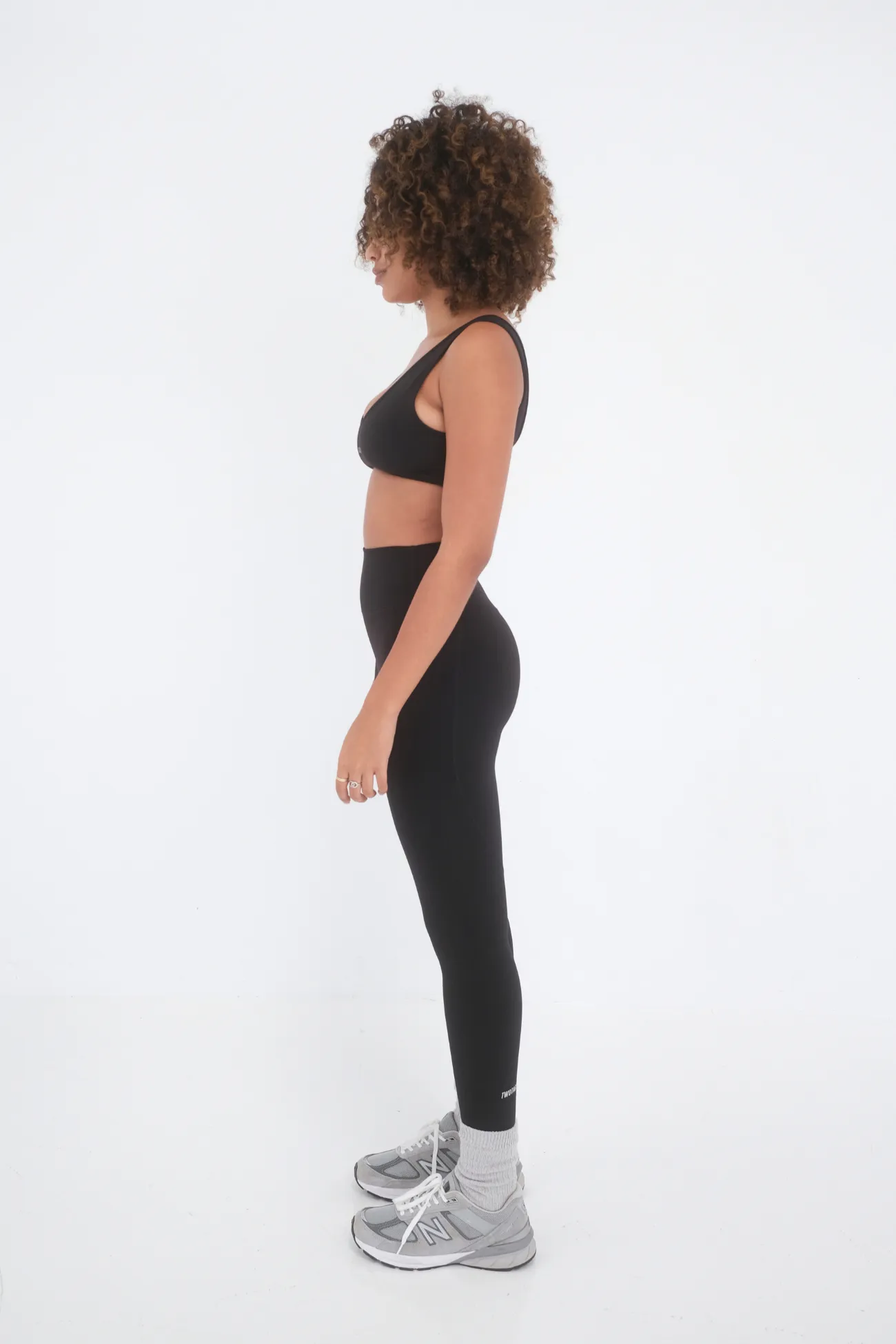Alpine Sports Bra - Black