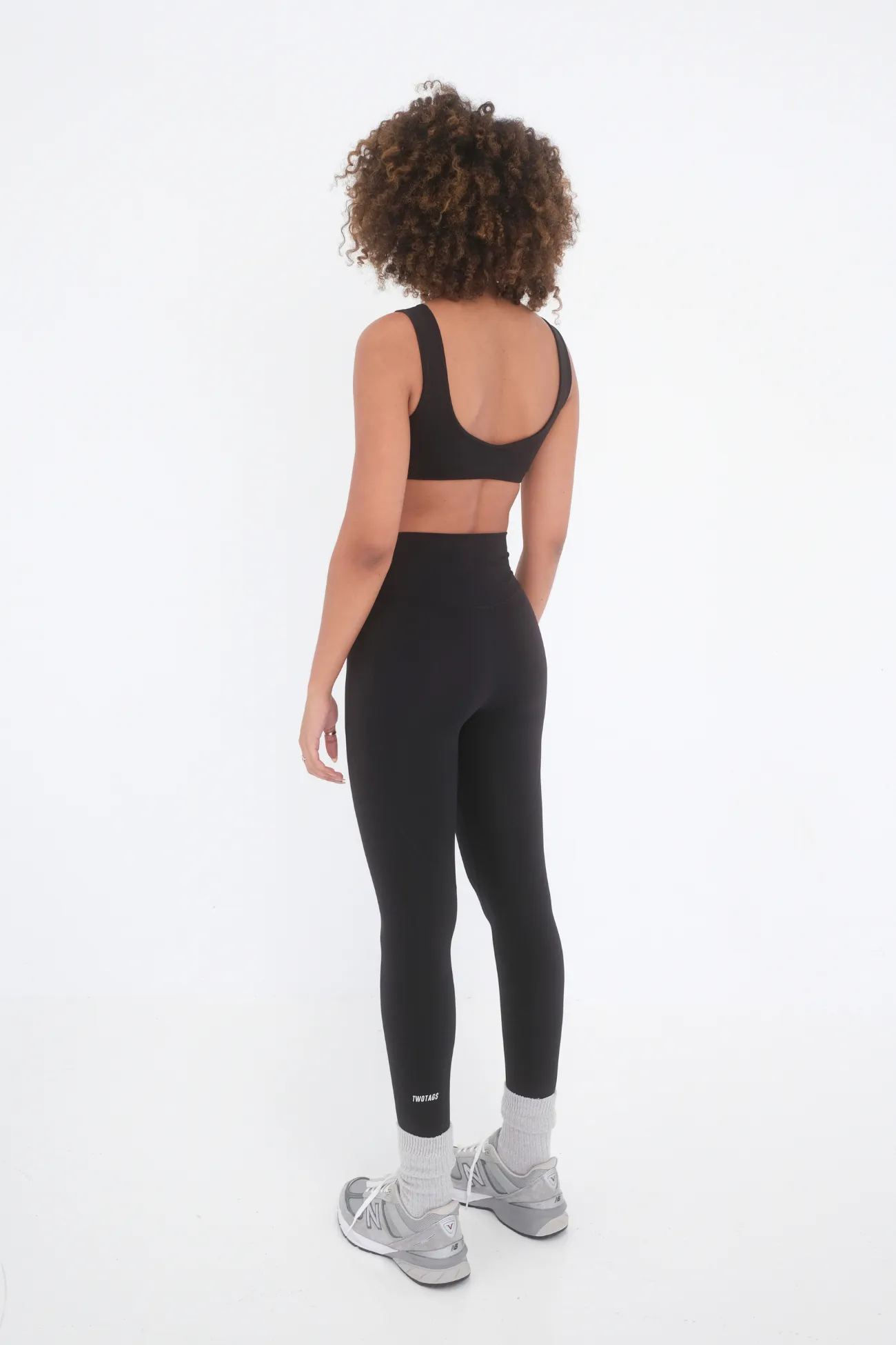 Alpine Sports Bra - Black
