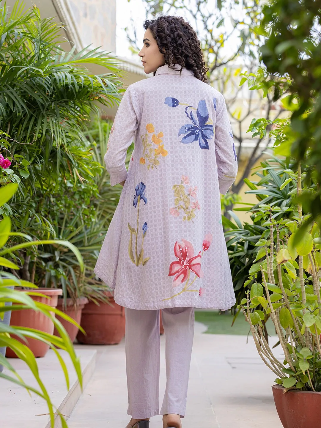 Amazing Purple Flora Co-Set
