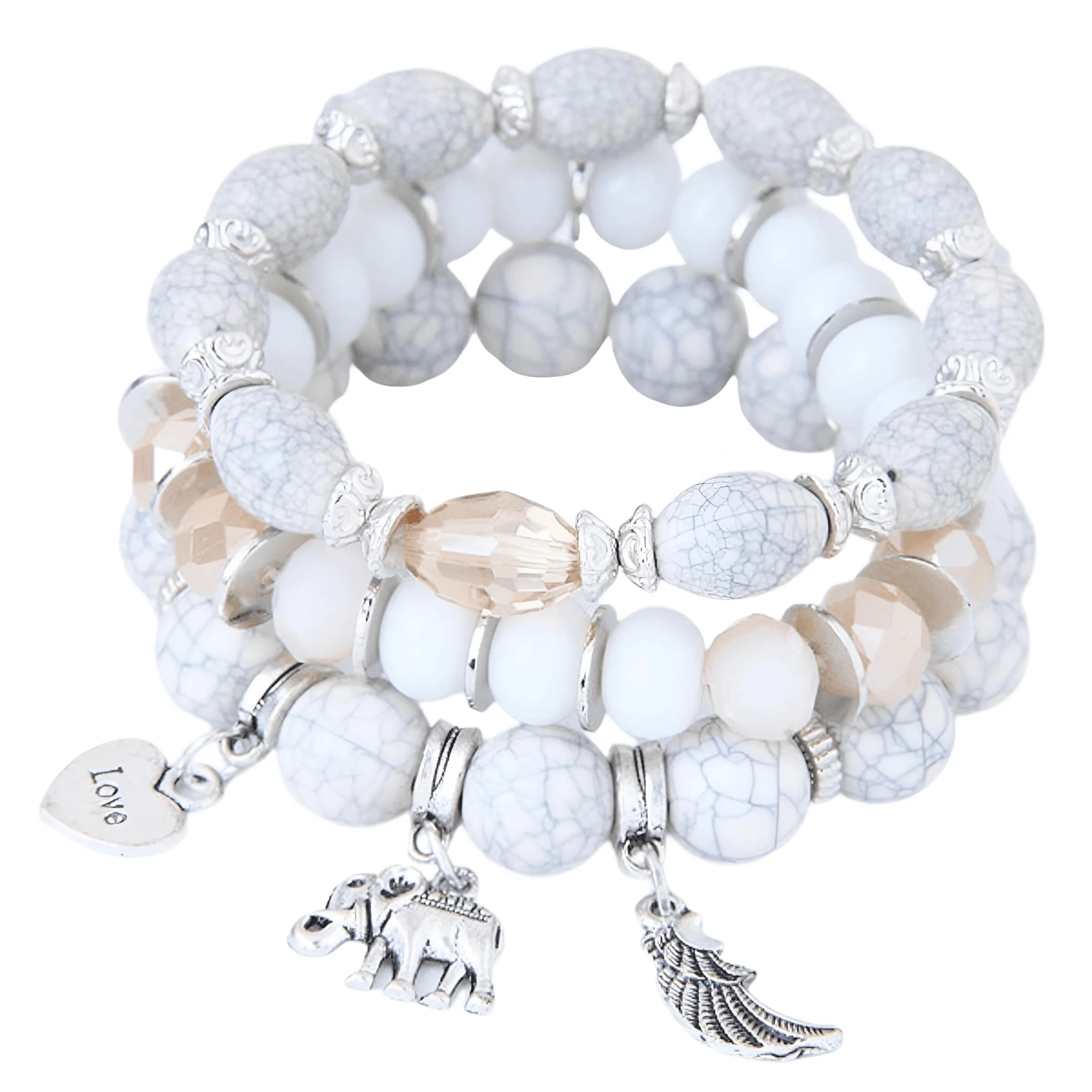 Assorted Style Bohemian Charm Bracelets For Women