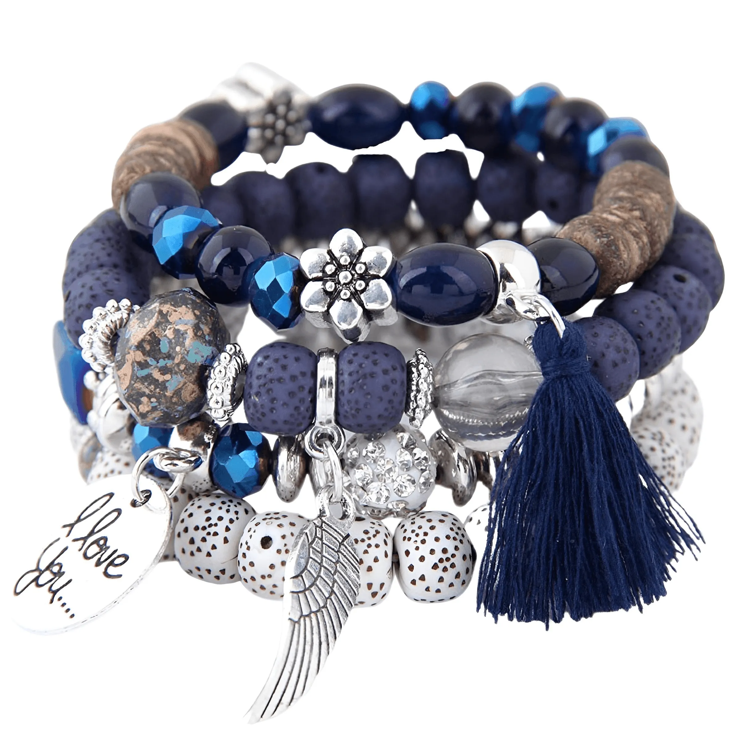 Assorted Style Bohemian Charm Bracelets For Women
