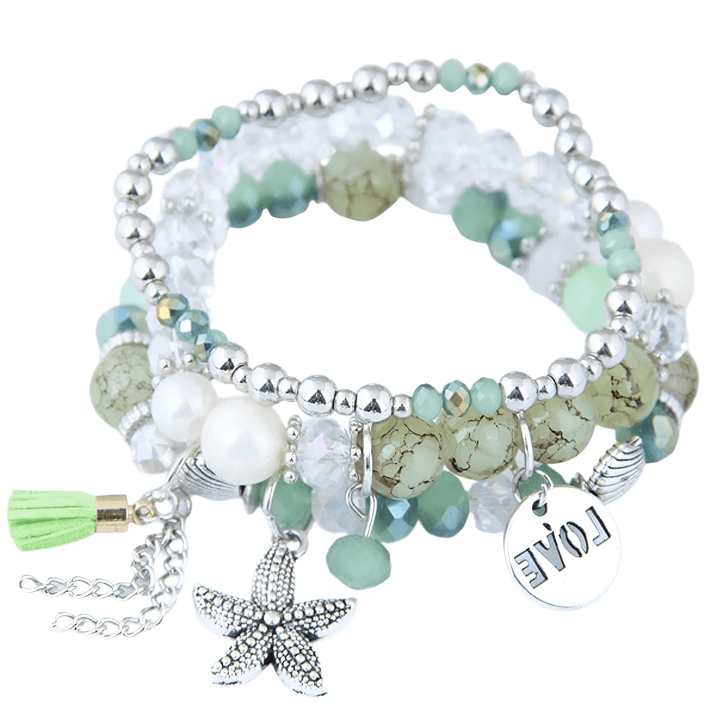 Assorted Style Bohemian Charm Bracelets For Women