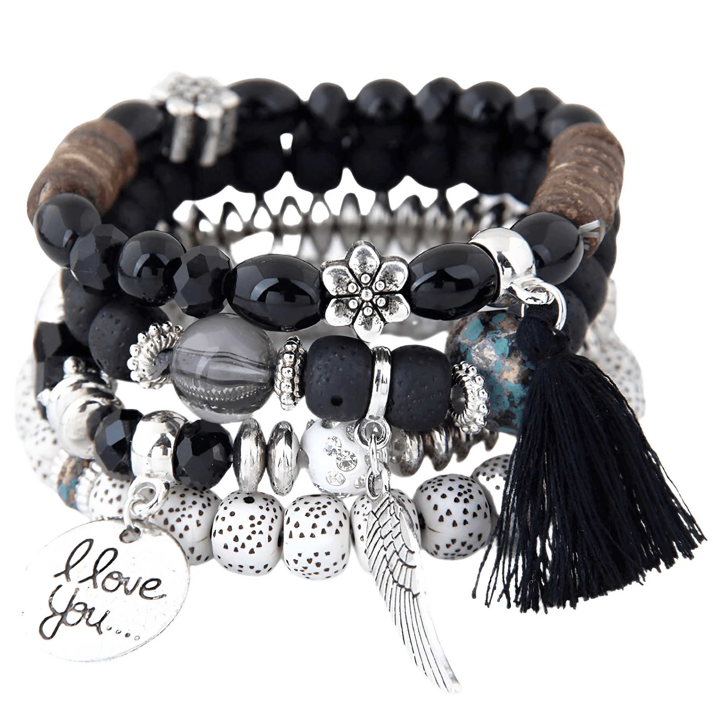 Assorted Style Bohemian Charm Bracelets For Women