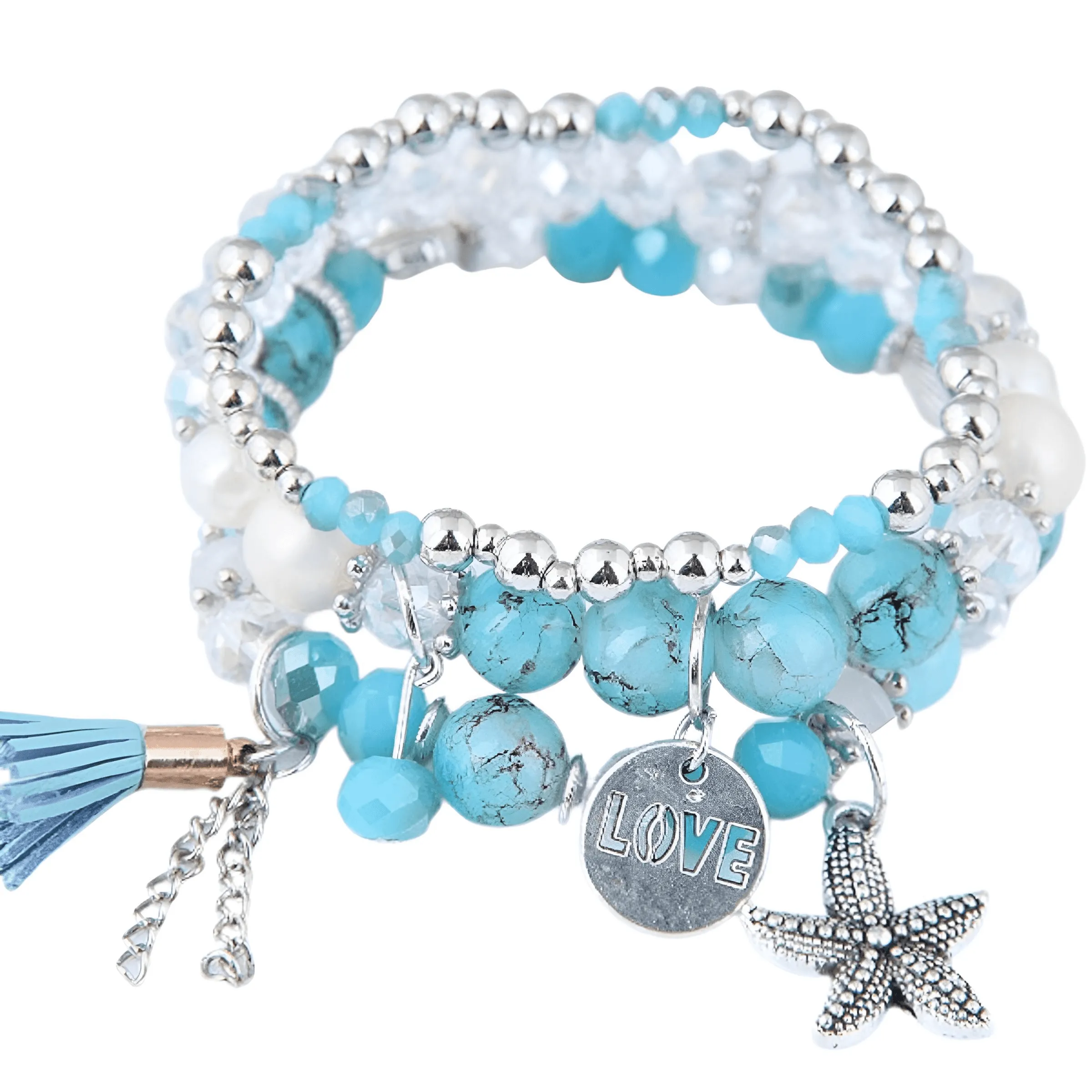 Assorted Style Bohemian Charm Bracelets For Women