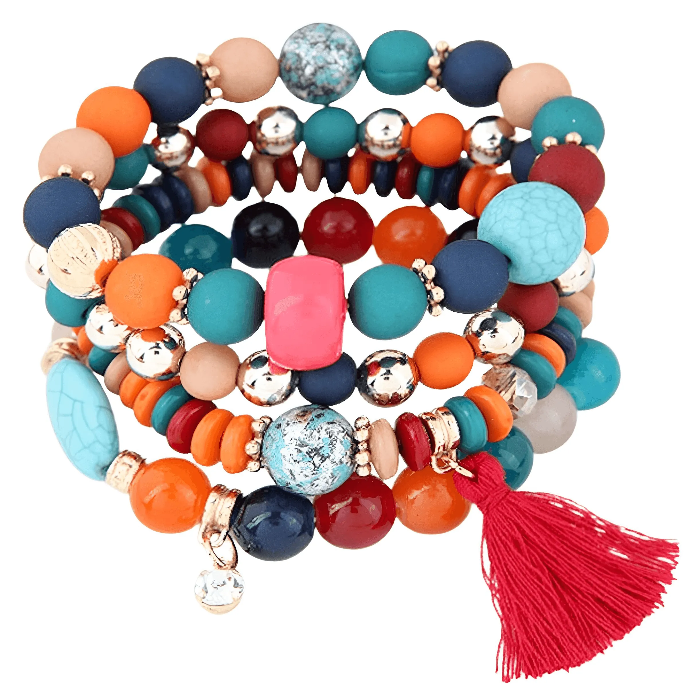Assorted Style Bohemian Charm Bracelets For Women