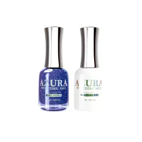 AZURA Gel Duo (Gel & Lacquer) - Glitter Blue - 071