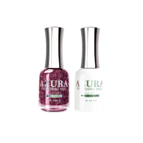 AZURA Gel Duo (Gel & Lacquer) - Glitter Purple - 016