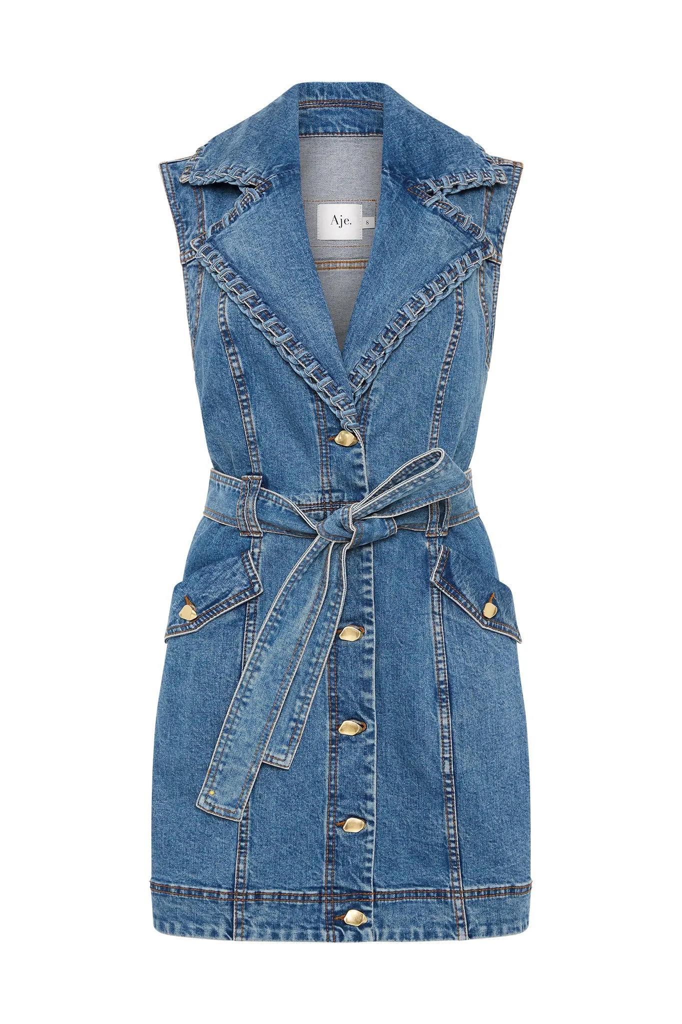 Balance Denim Mini Dress