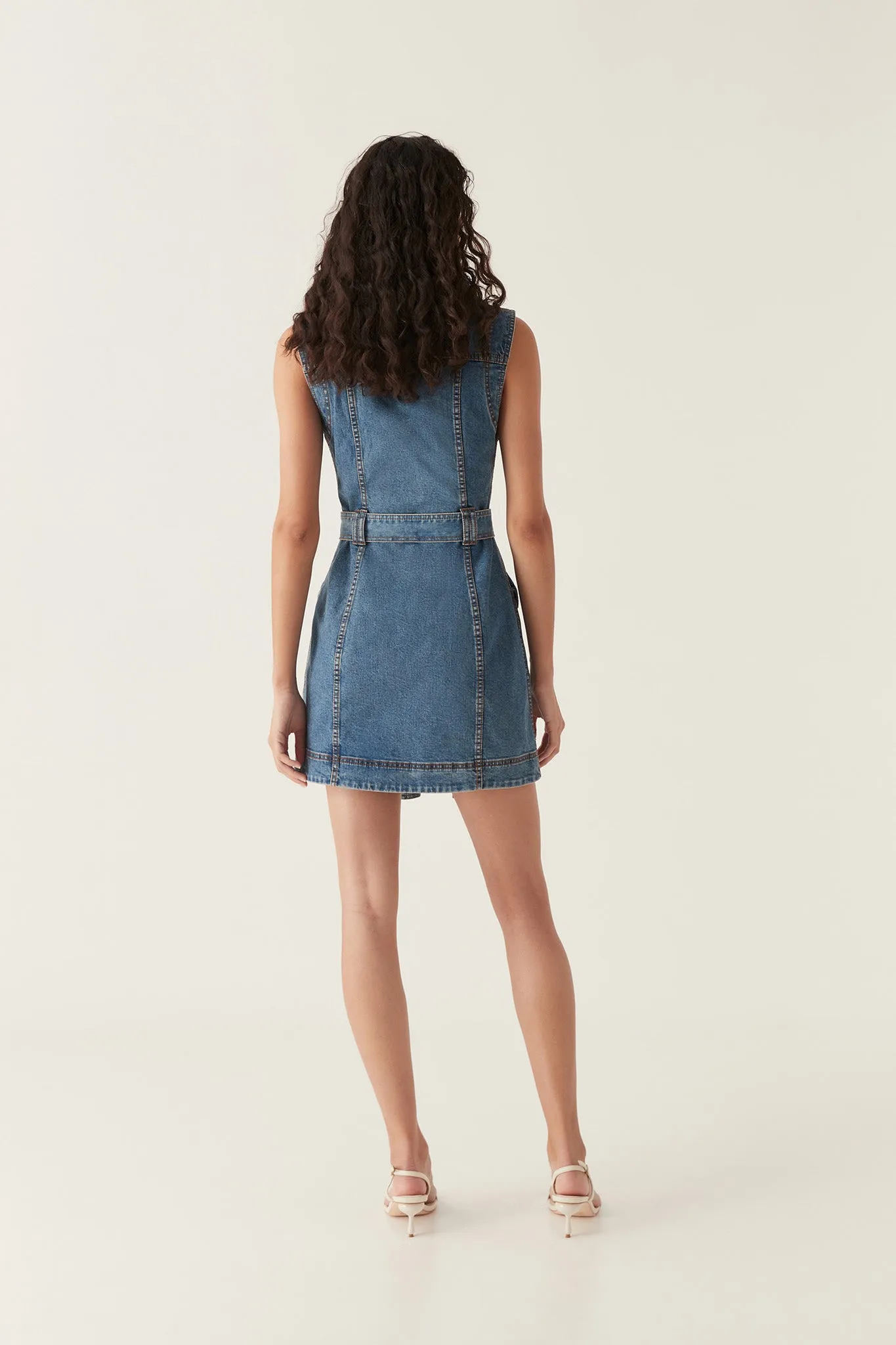 Balance Denim Mini Dress