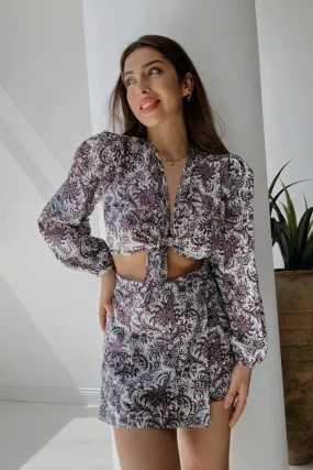 Balloon Sleeved Printed Co-Ord Sets