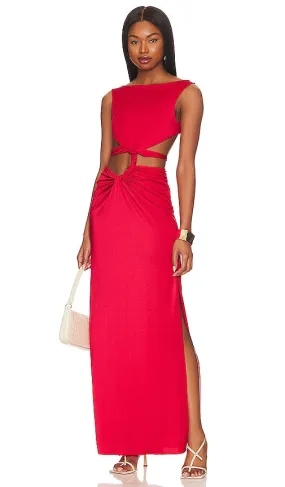Baobab Ada Dress in Red