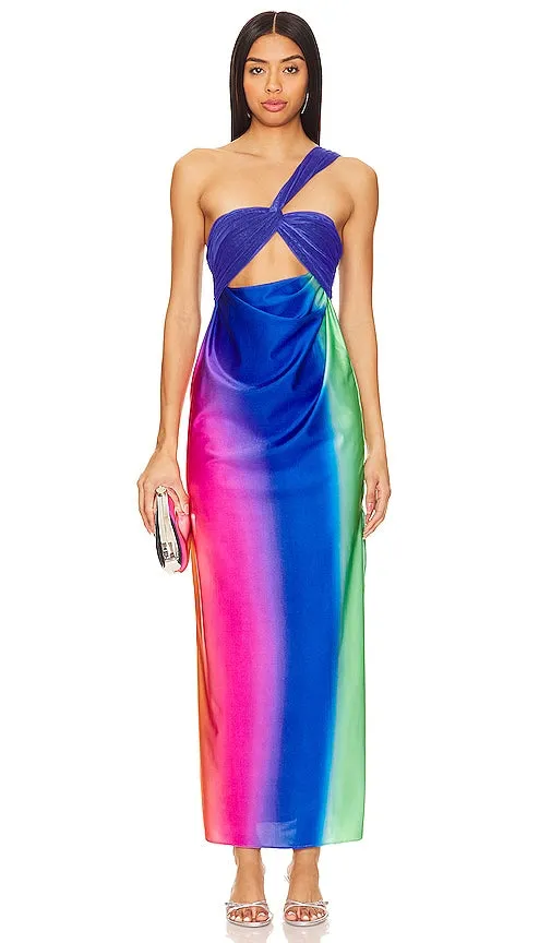 Baobab Eliza Dress in Blue