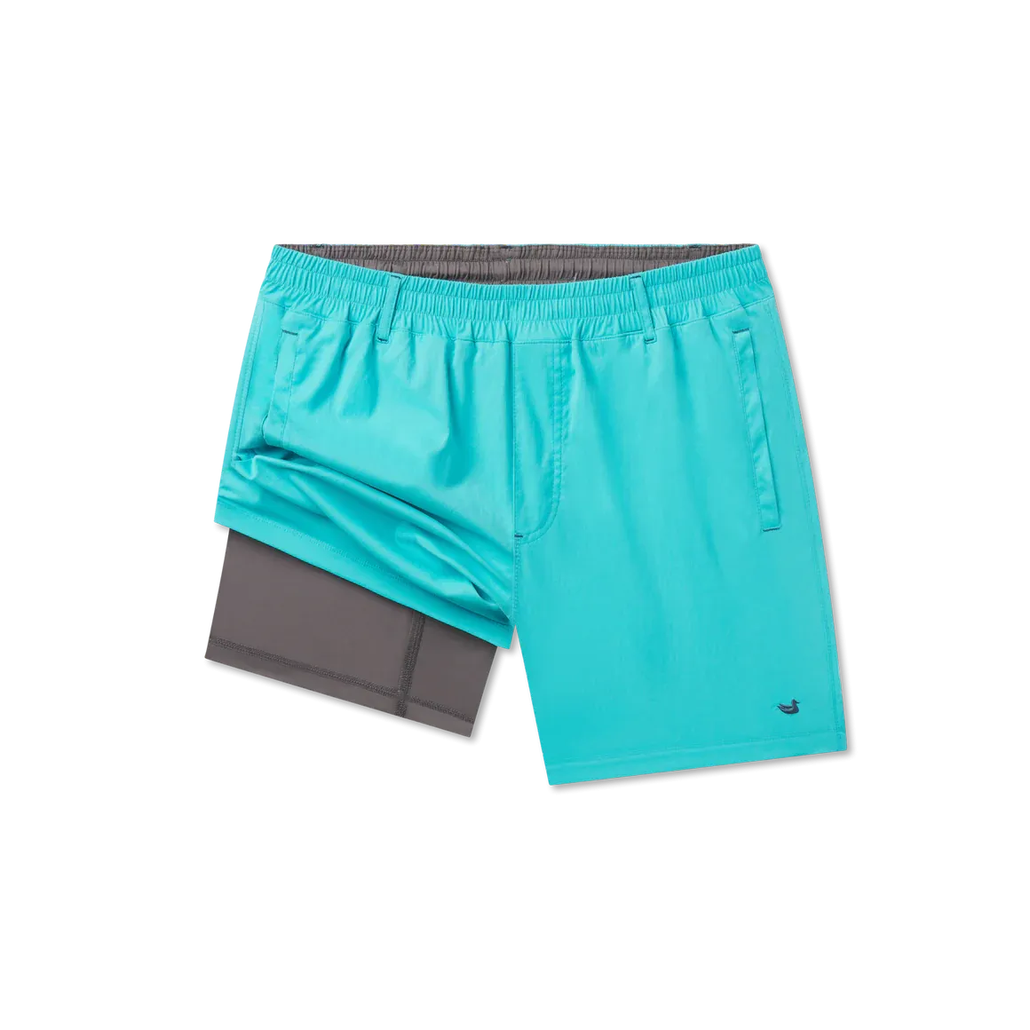 Billfish Lined Performance Short • Antigua Blue