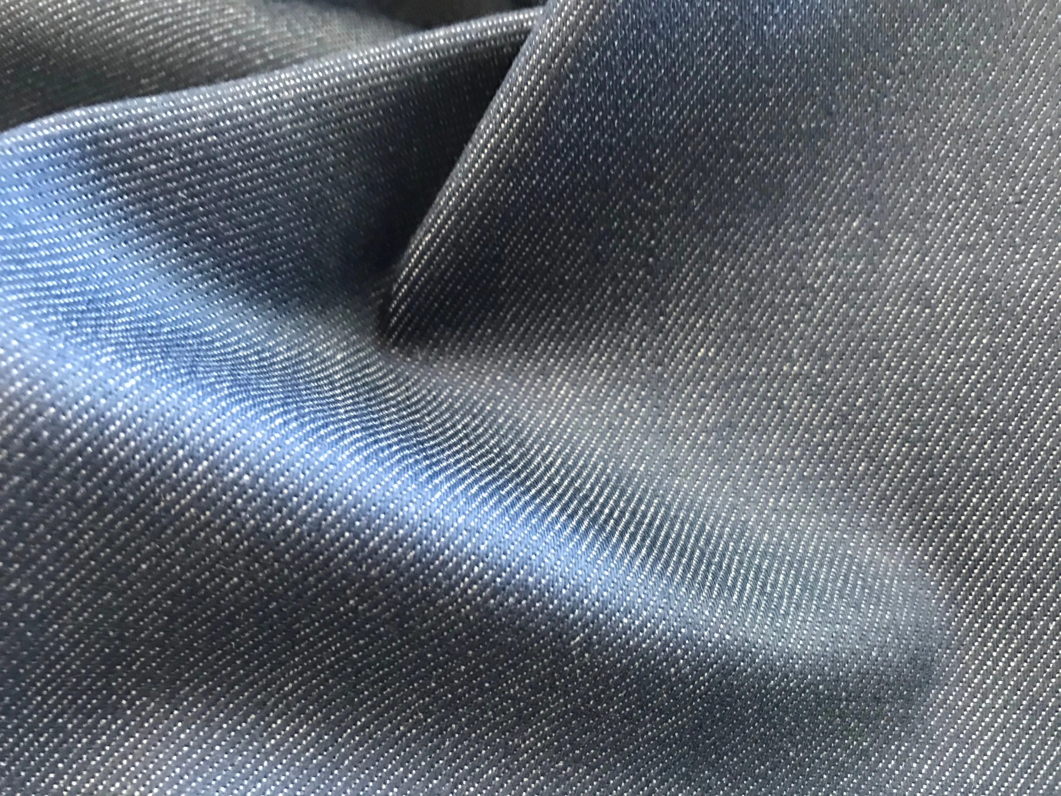 Blue /Grey Repreve Denim 68% Cotton 30% Recycled Bottles 2% Lycra