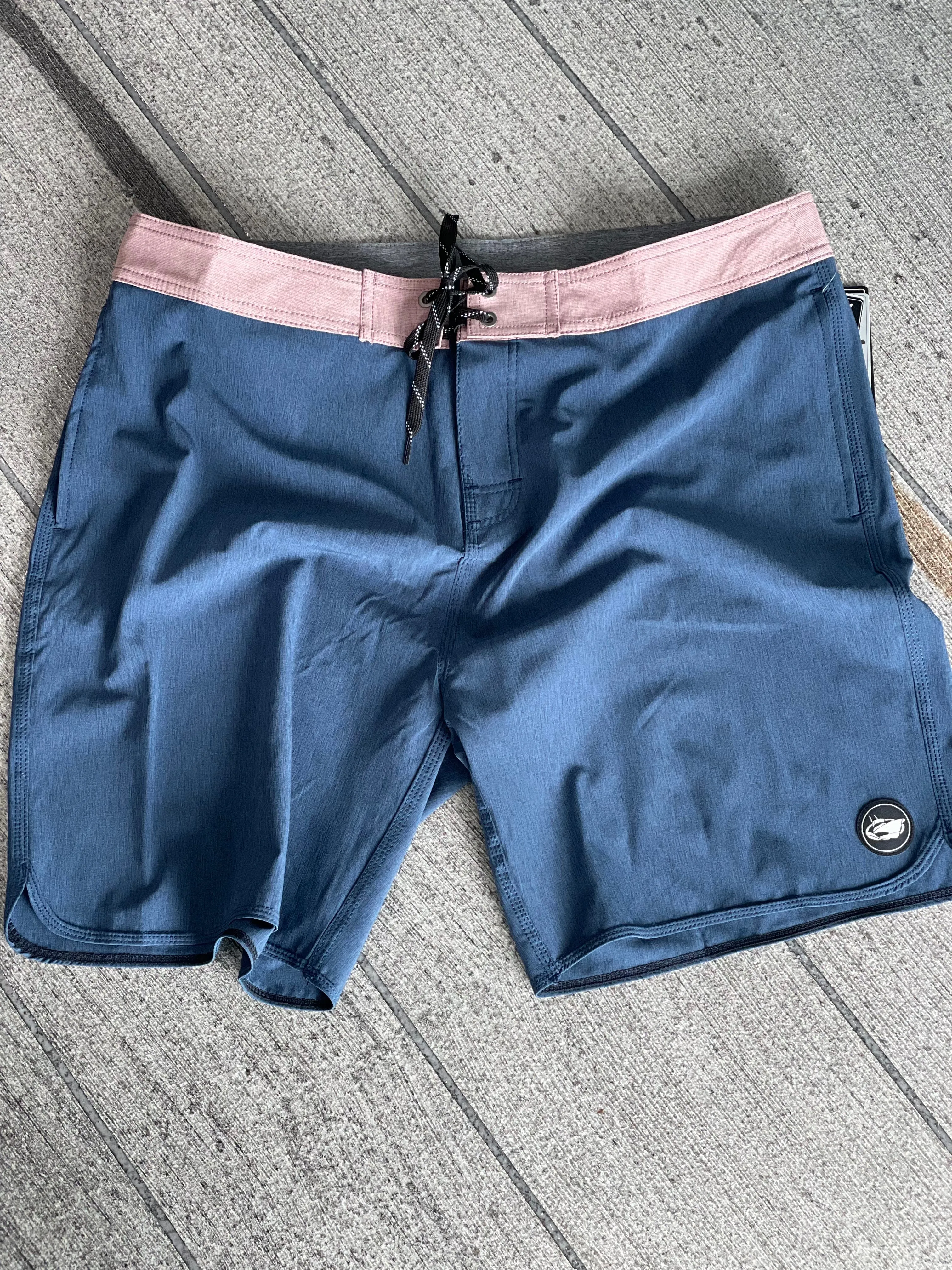 Boatworks Slub Detailed Board Shorts