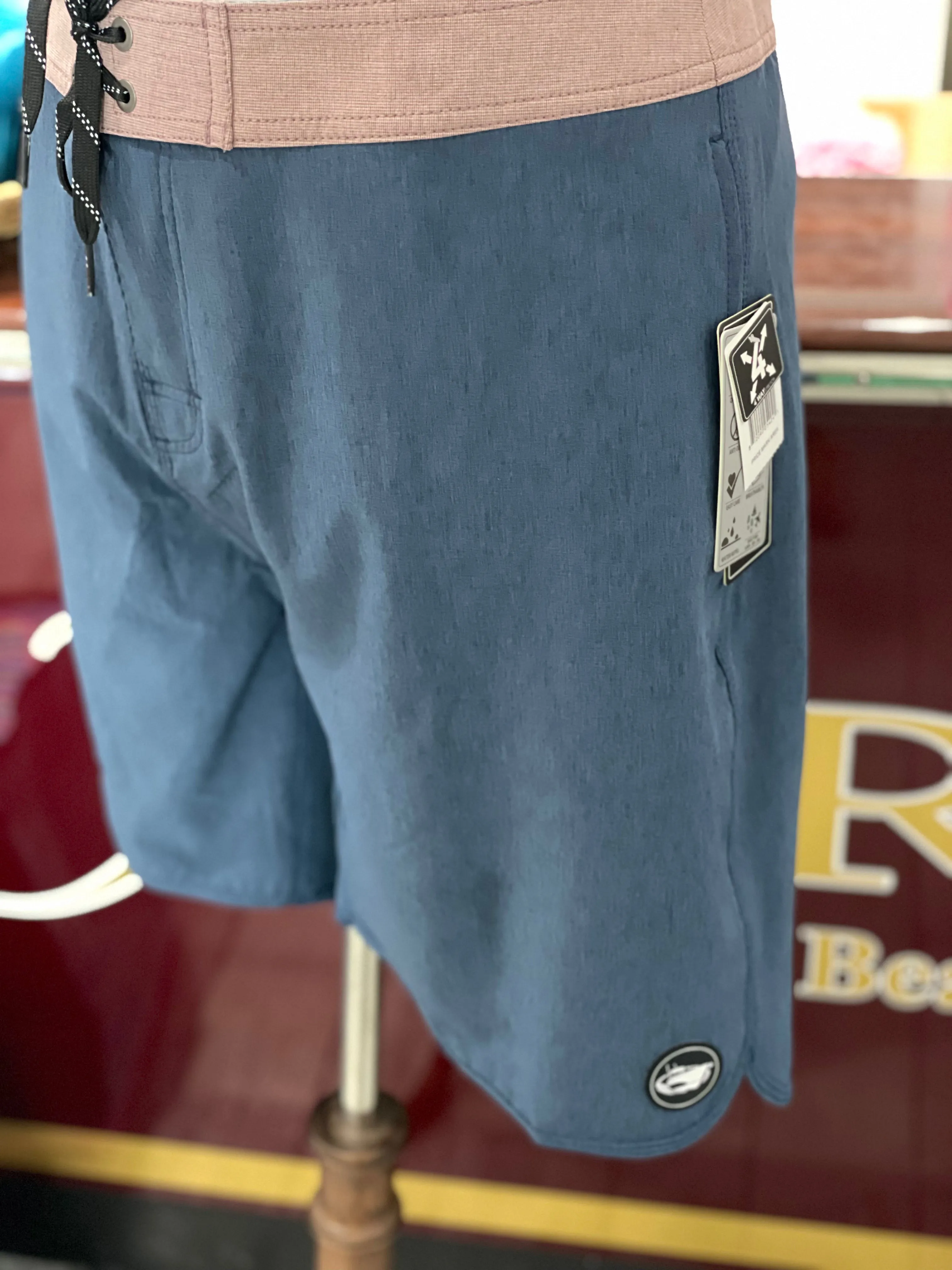 Boatworks Slub Detailed Board Shorts