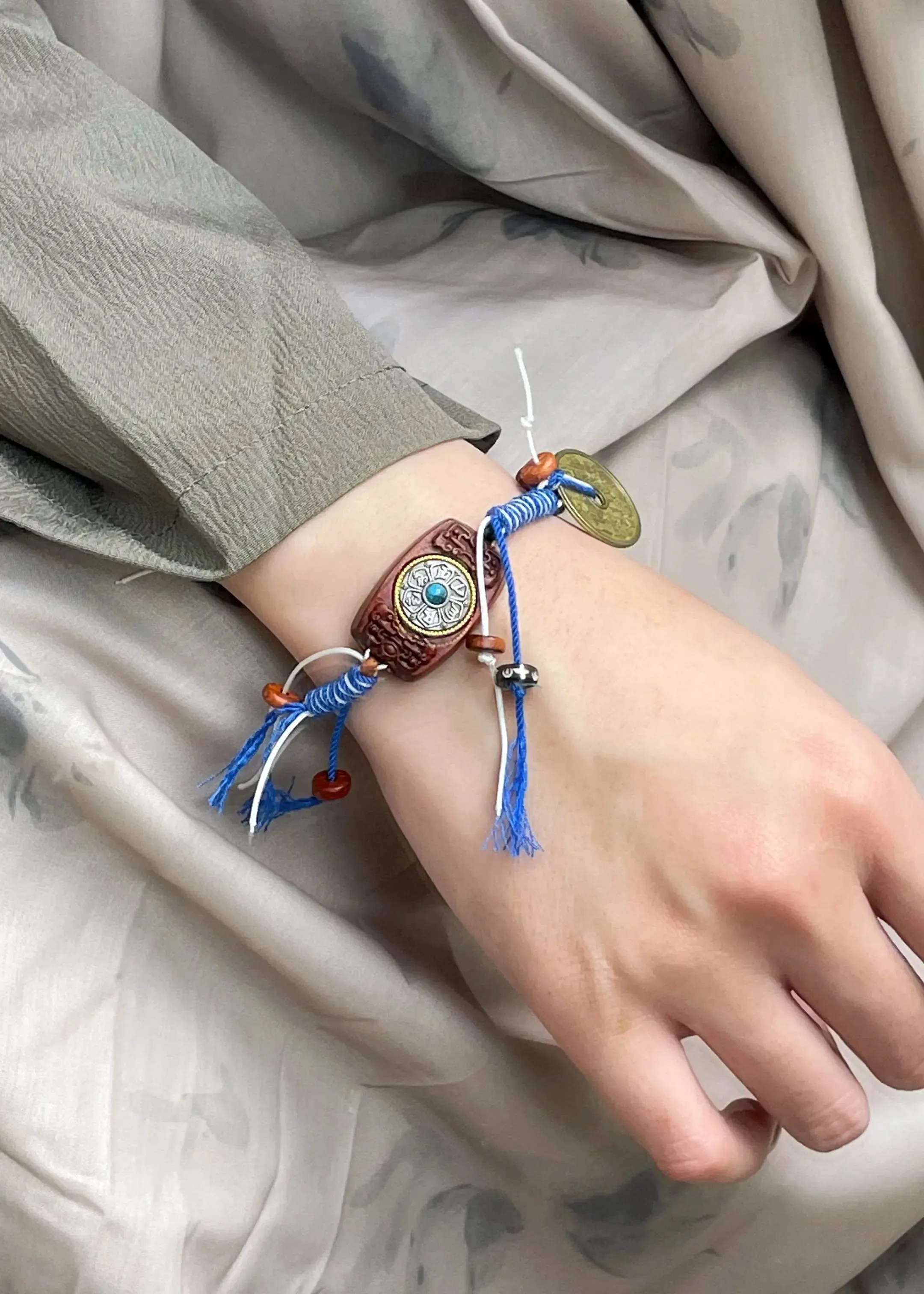Bohemian Rosewood Rotary Woven Bracelet ML1319