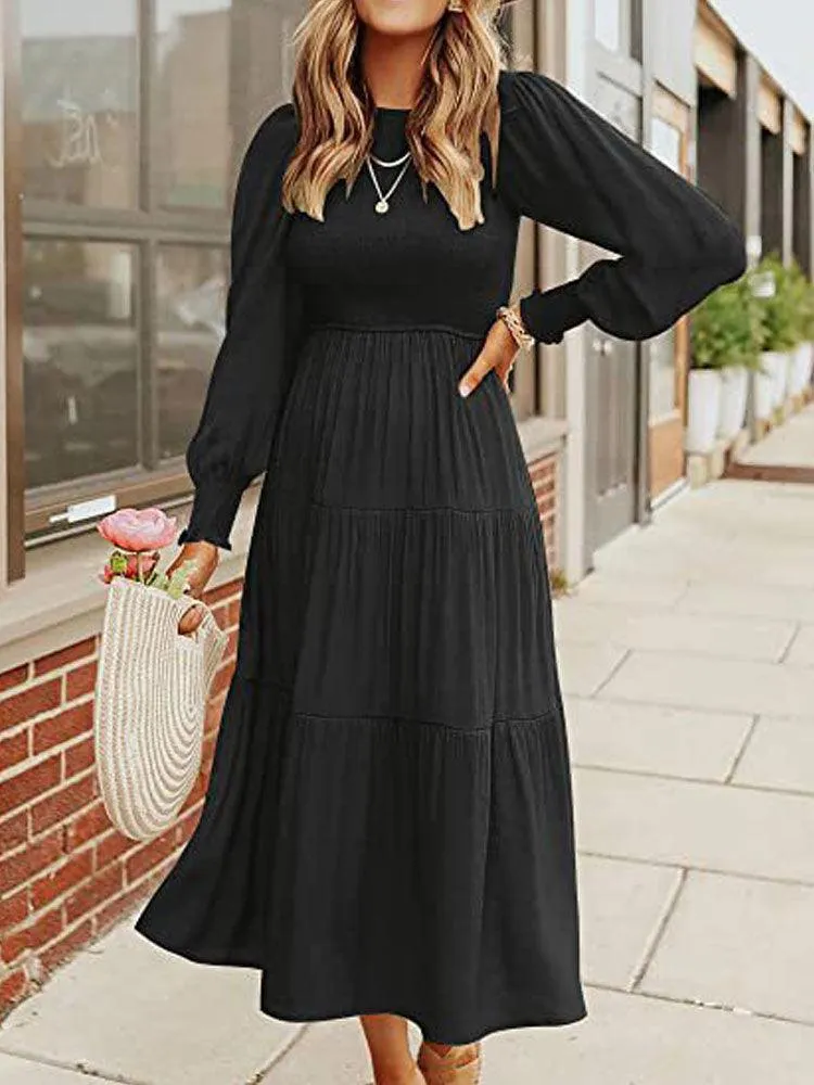 Boho Chic Flying Sleeve Maxi Dress