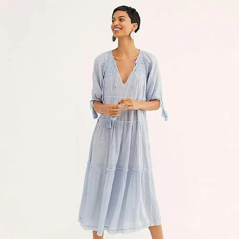 BOHO ROBE DRESS