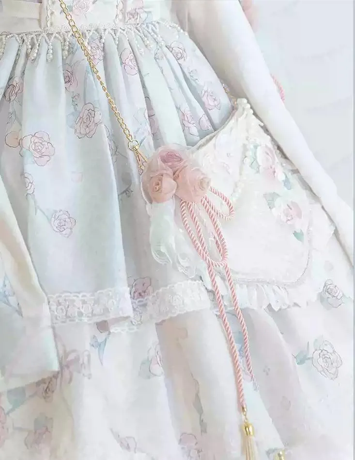 Bramble Rose~Exquisite Luo Shen~Qi Lolita OP Dress Chinese Style Lolita JSK