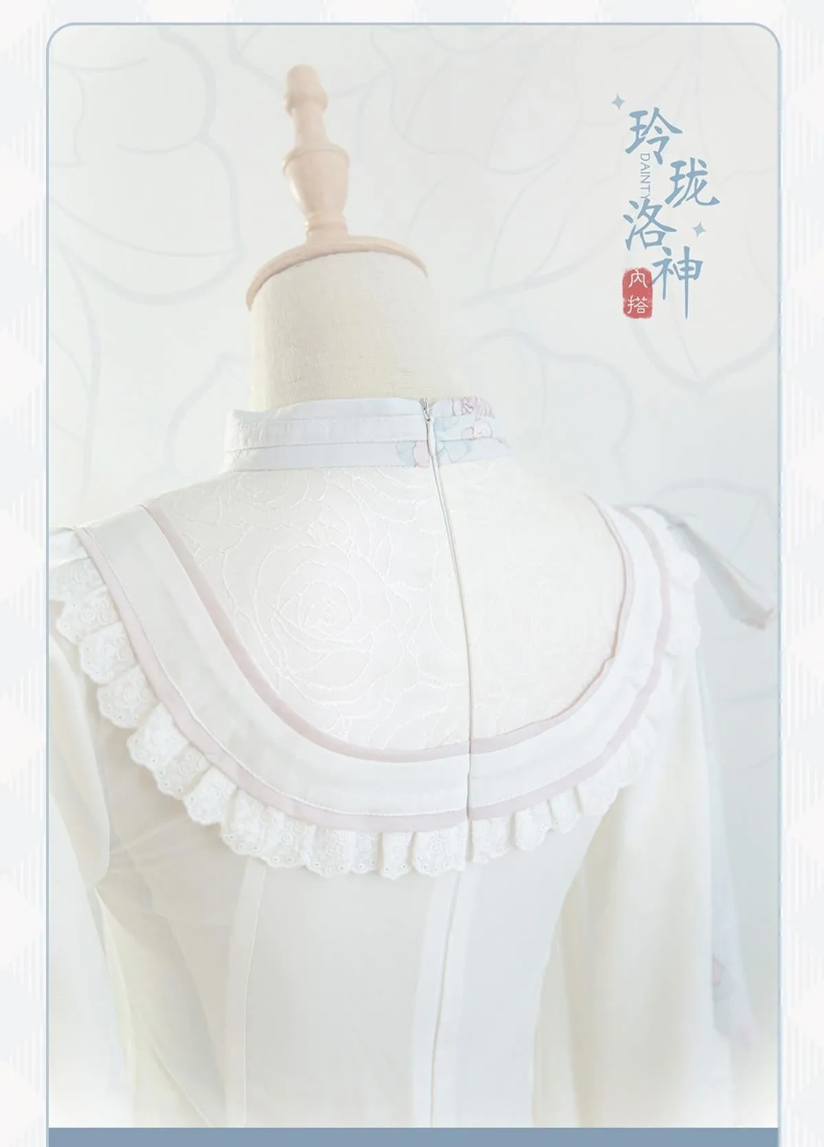 Bramble Rose~Exquisite Luo Shen~Qi Lolita OP Dress Chinese Style Lolita JSK
