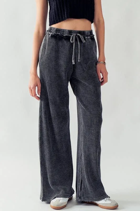 BRAY COZY COMFORT PANTS: TAUPE