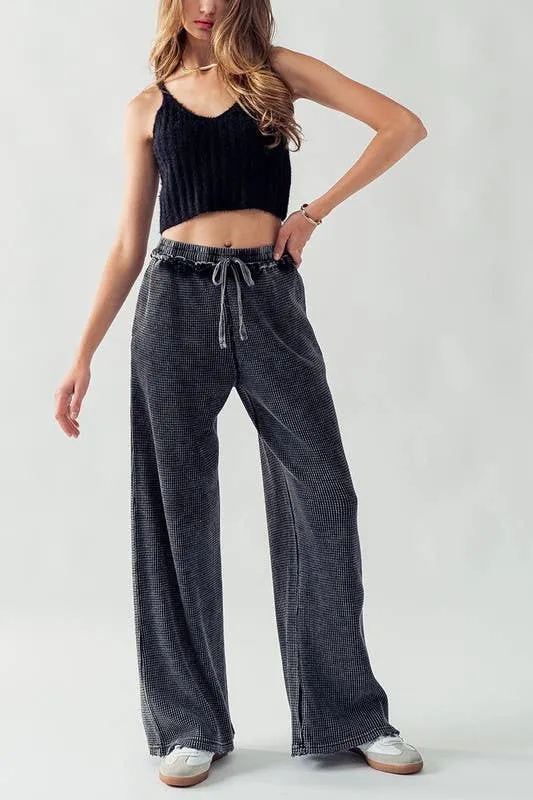 BRAY COZY COMFORT PANTS: TAUPE