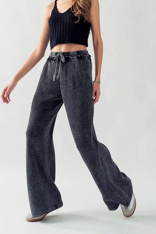 BRAY COZY COMFORT PANTS: TAUPE