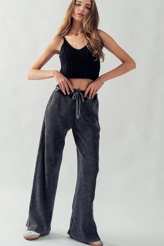 BRAY COZY COMFORT PANTS: TAUPE