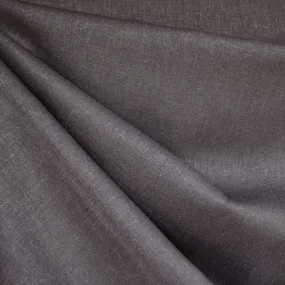 Brussels Washer Linen Blend Solid Charcoal SY