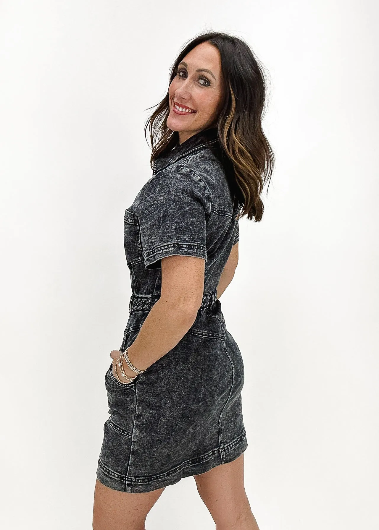 Callie Denim Dress