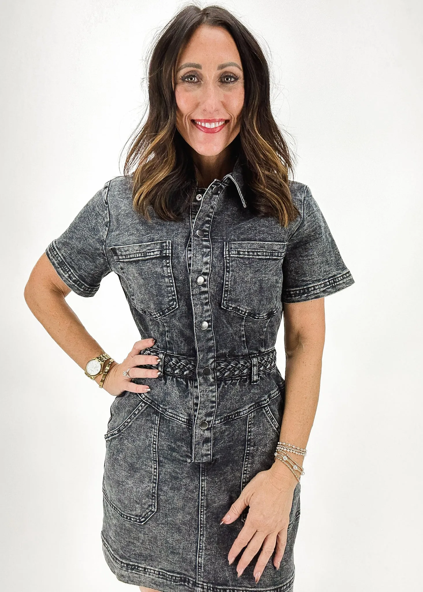 Callie Denim Dress