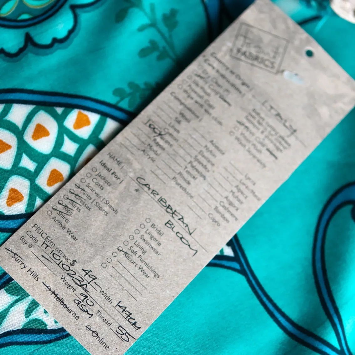 Caribbean Bloom Viscose