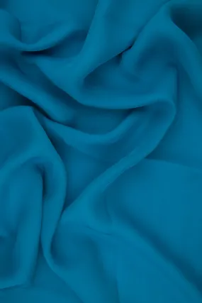 Caribbean Sea Silk Double Georgette Fabric