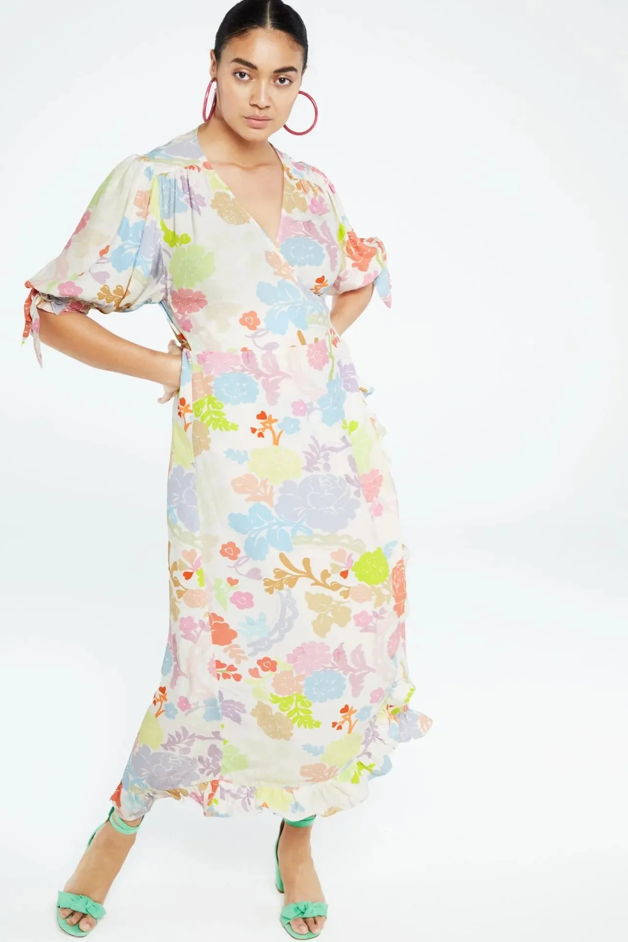 Channa Dress in Caribbean Chintz