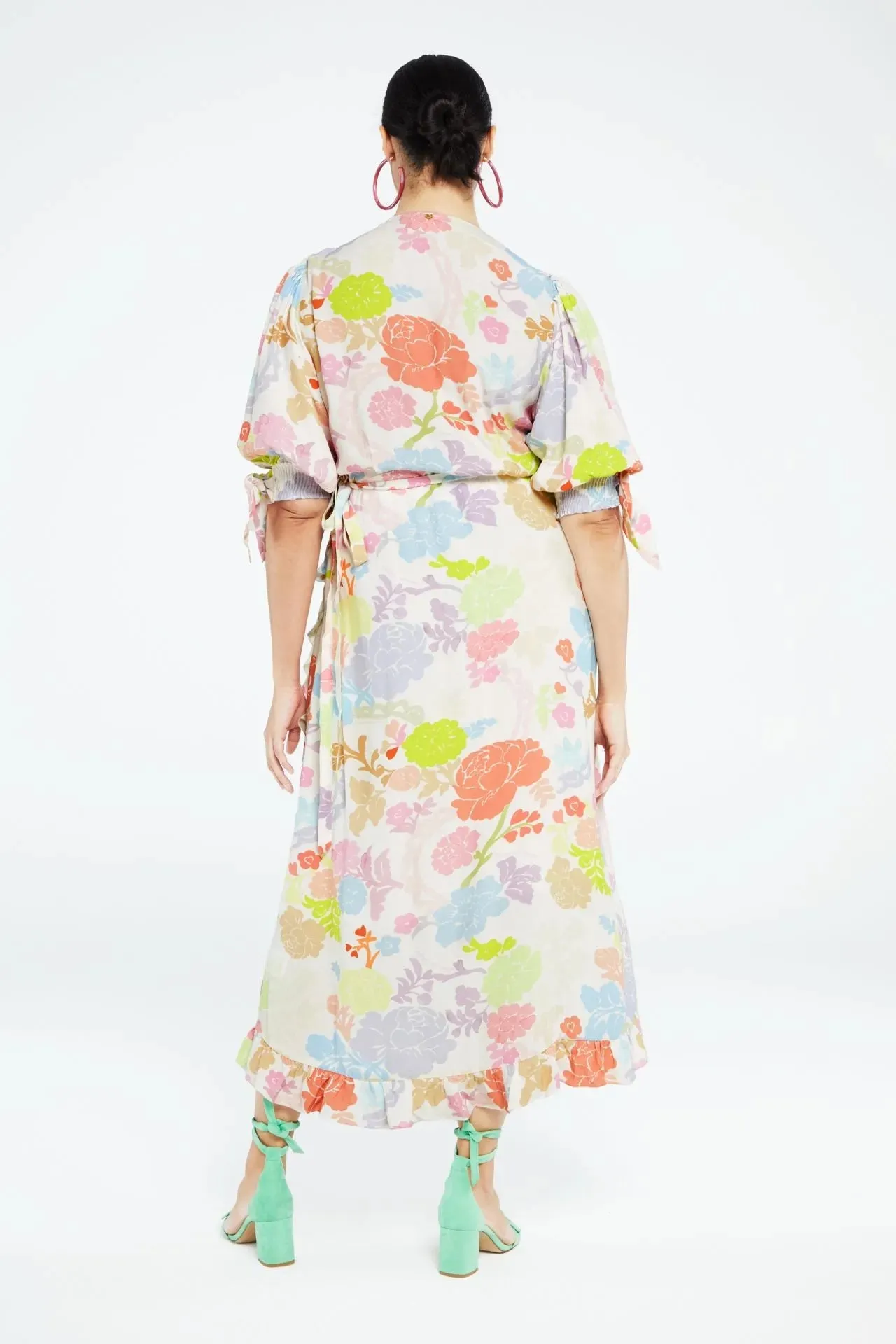 Channa Dress in Caribbean Chintz