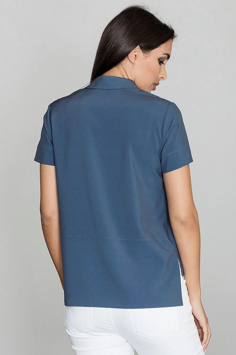 Chic Professional Collared Blouse for Effortless Elegance