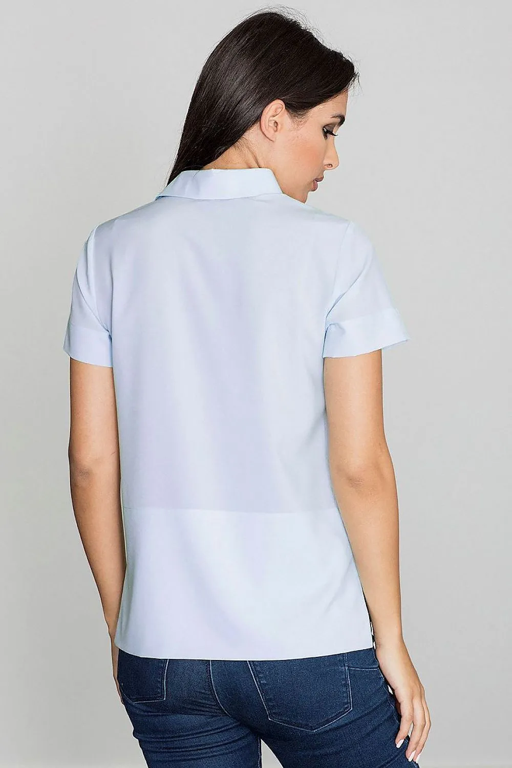 Chic Professional Collared Blouse for Effortless Elegance