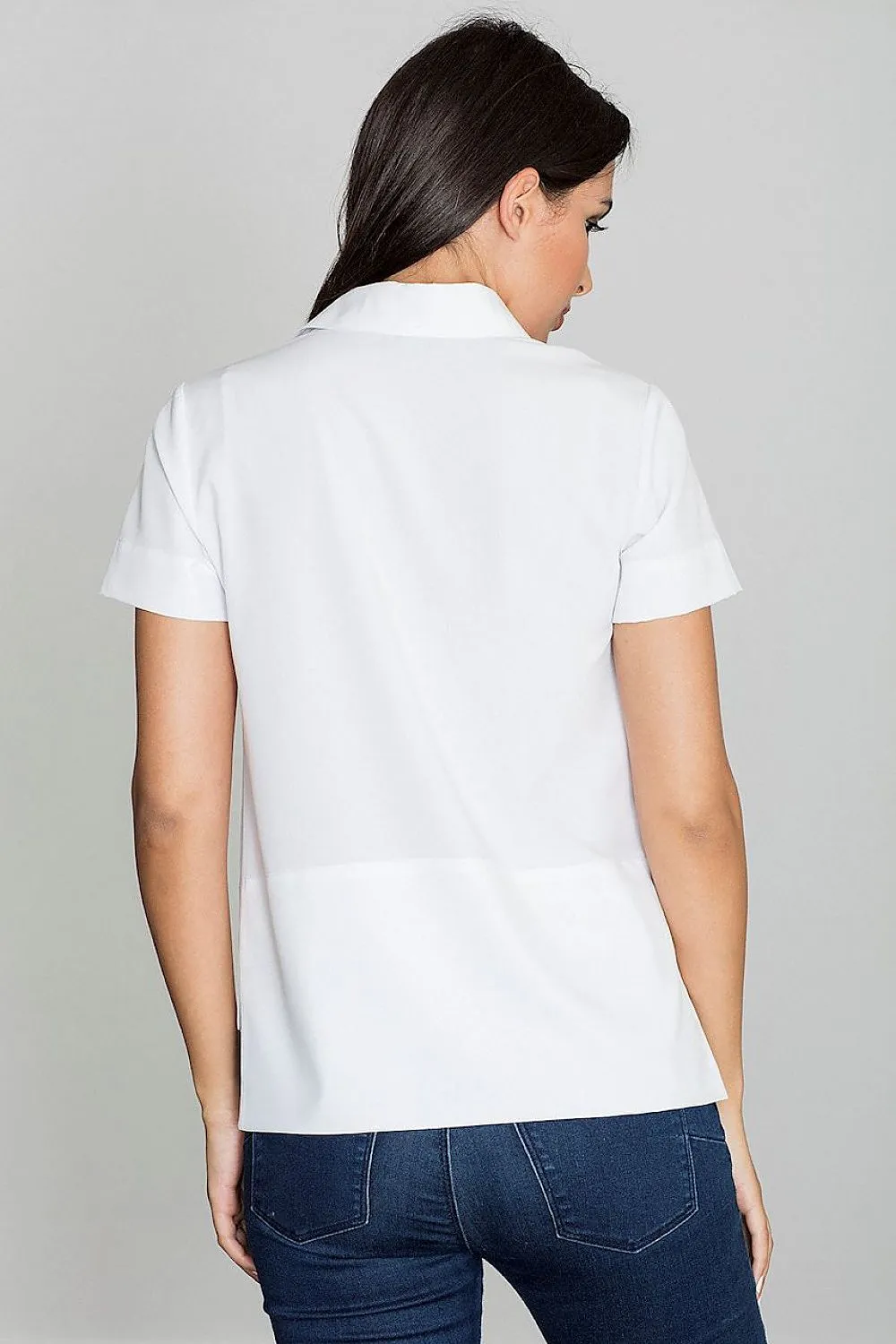 Chic Professional Collared Blouse for Effortless Elegance