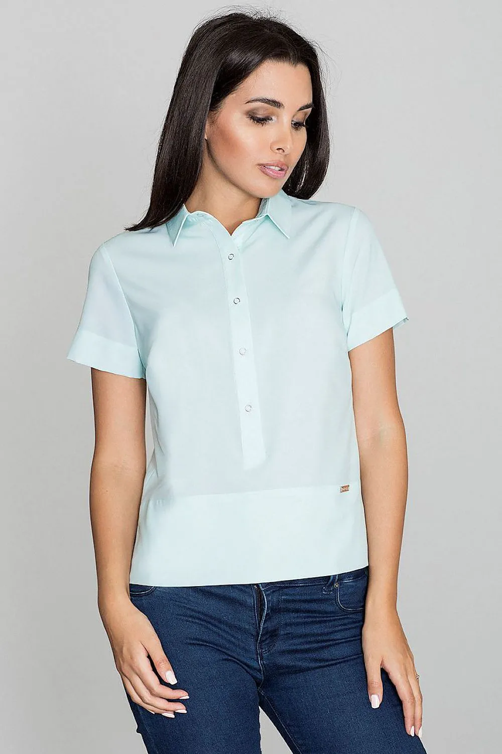 Chic Professional Collared Blouse for Effortless Elegance