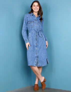 Chloe Denim Shirtdress
