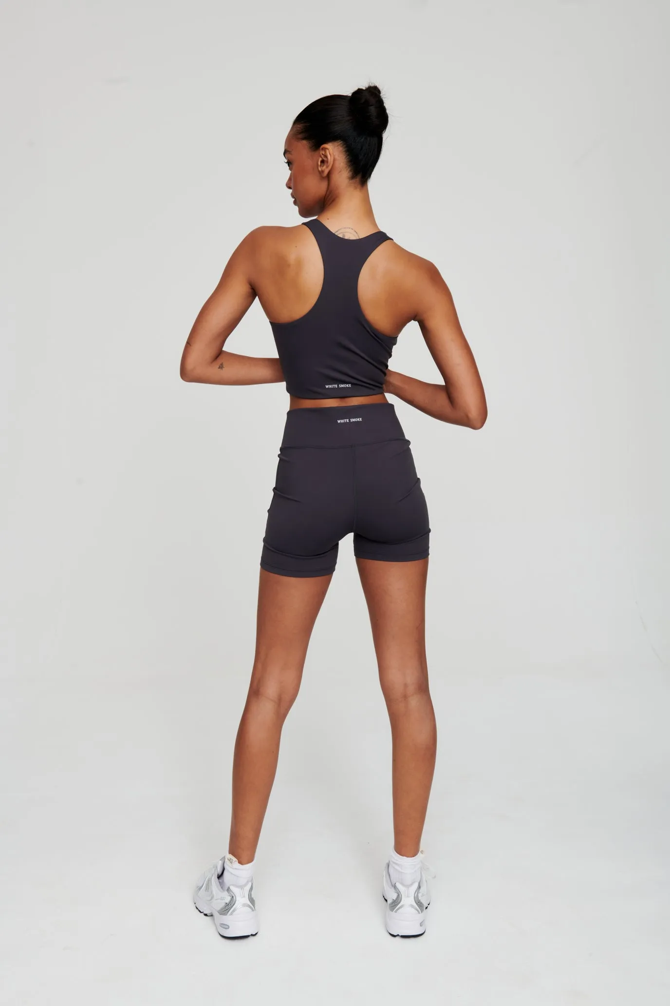 Coal Grey Athletic Bra
