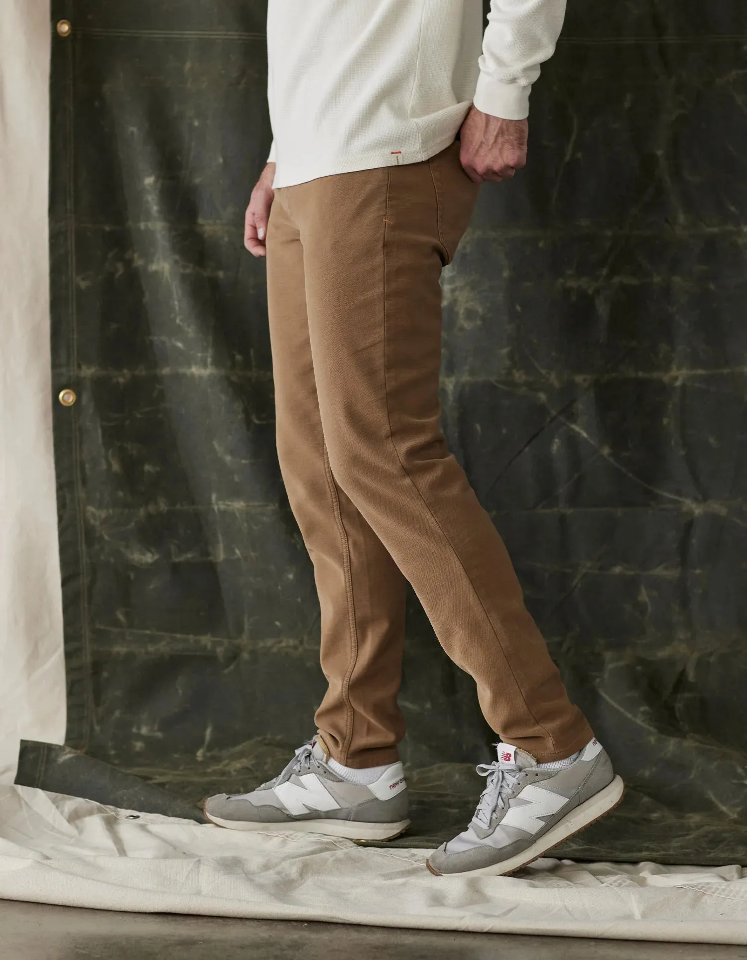 Comfort Terry Pant - Russet