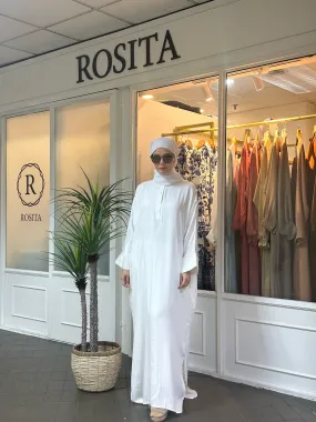 Dahlia Kaftan in White