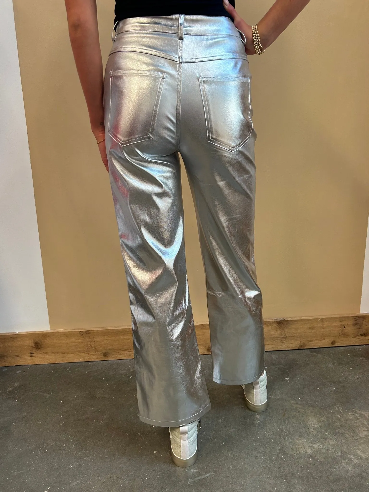 Disco Metallic Pants